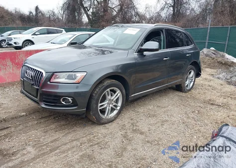 2017 Audi Q5 2.0T Premium из США, поврежденный, VIN WA1L2AFP2HA010661